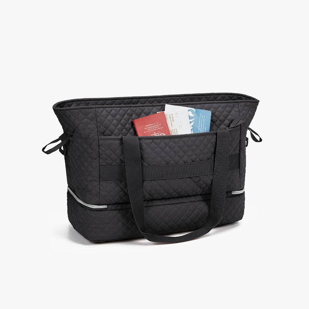 Bagsmart Wanderland Travel Duffel Tote - Solid Black