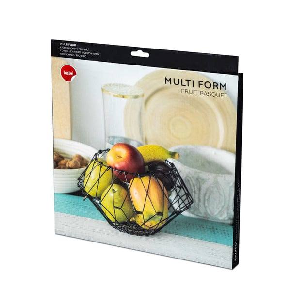 Balvi Multi-form Fruit Basket - Black