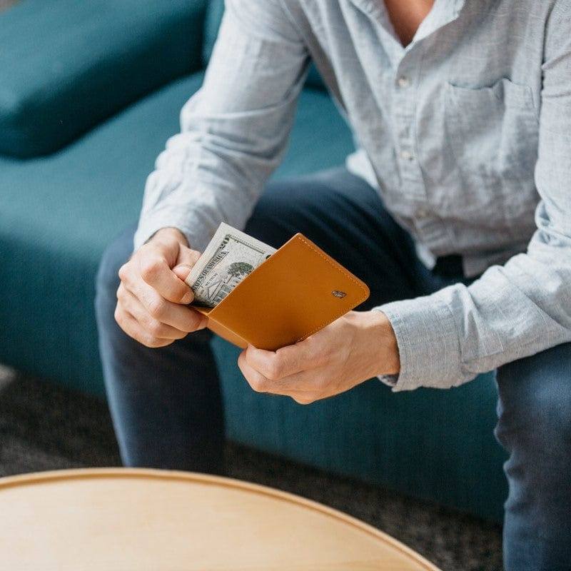 Bellroy Hide and Seek Wallet - Caramel RFID