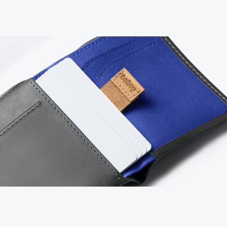 Bellroy Note Sleeve Wallet - Charcoal Cobalt RFID