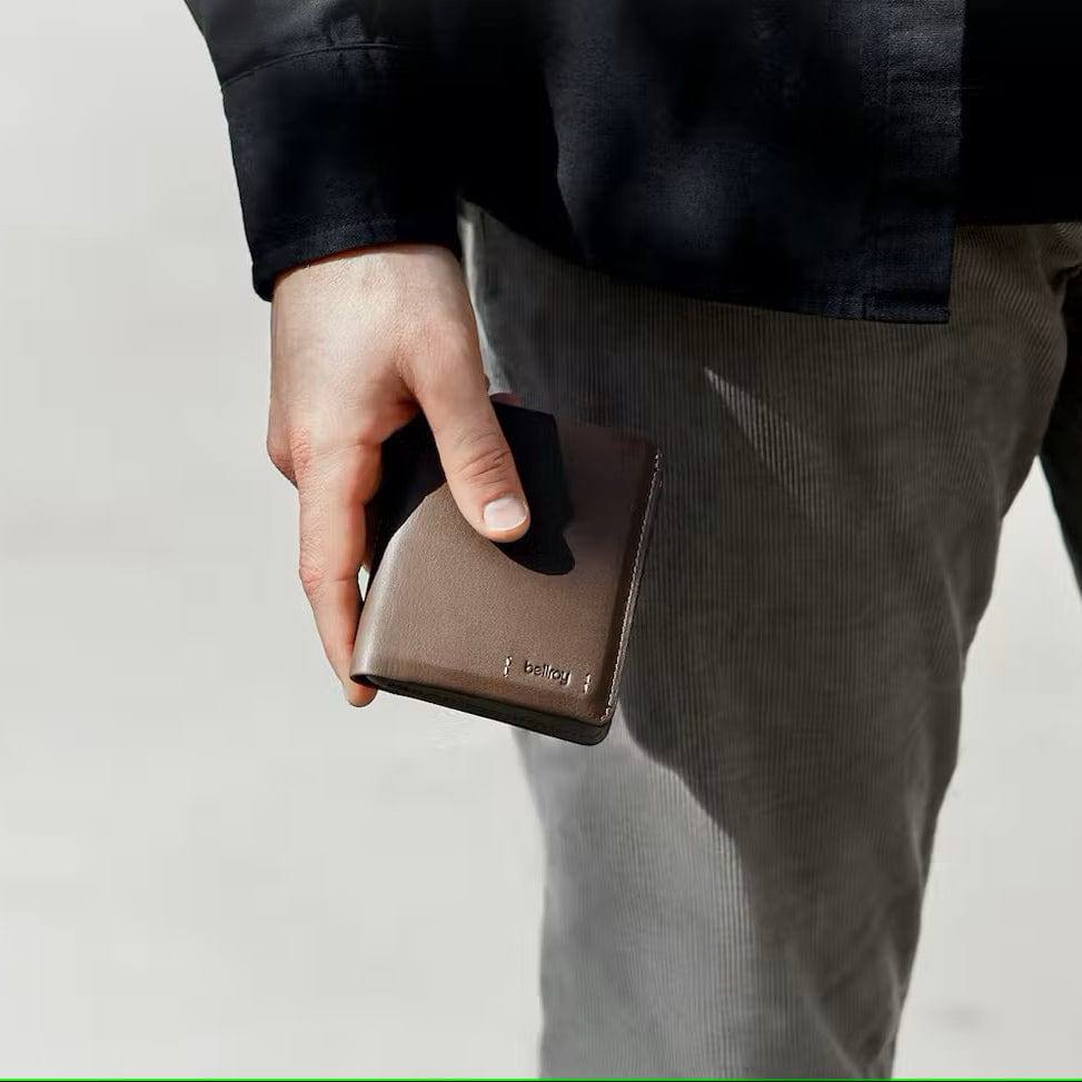 Bellroy Note Sleeve Wallet - Premium Edition Darkwood