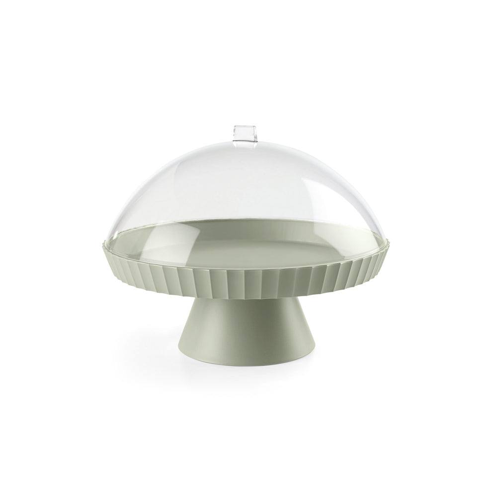 Blim Plus Italy Agora Cake Stand with Cover - Forest