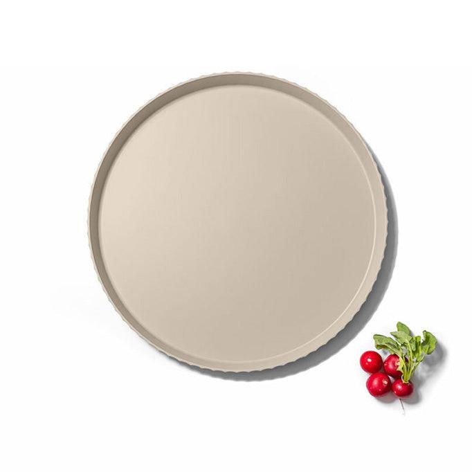 Blim Plus Italy Atena Round Serving Tray Large - Moka Grey