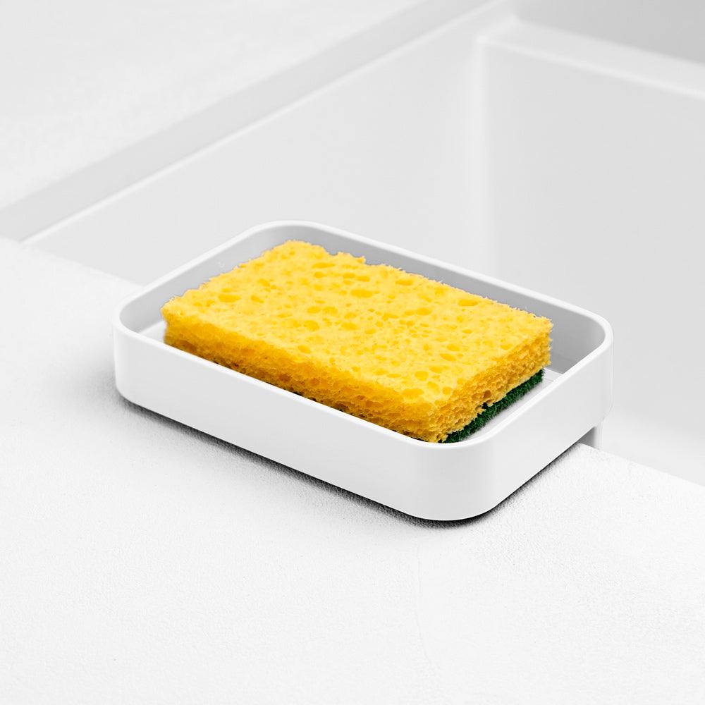 Blim Plus Italy Battigia Sponge Holder - Arctic White