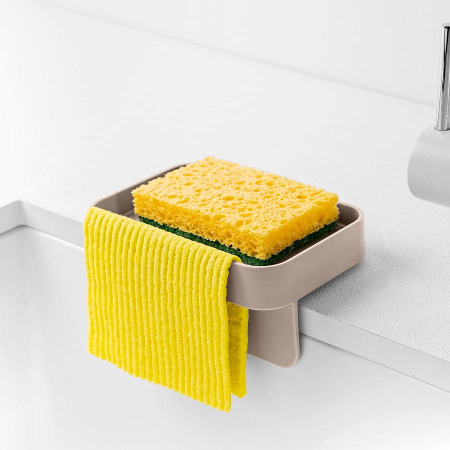 Blim Plus Italy Battigia Sponge Holder - Moka Grey