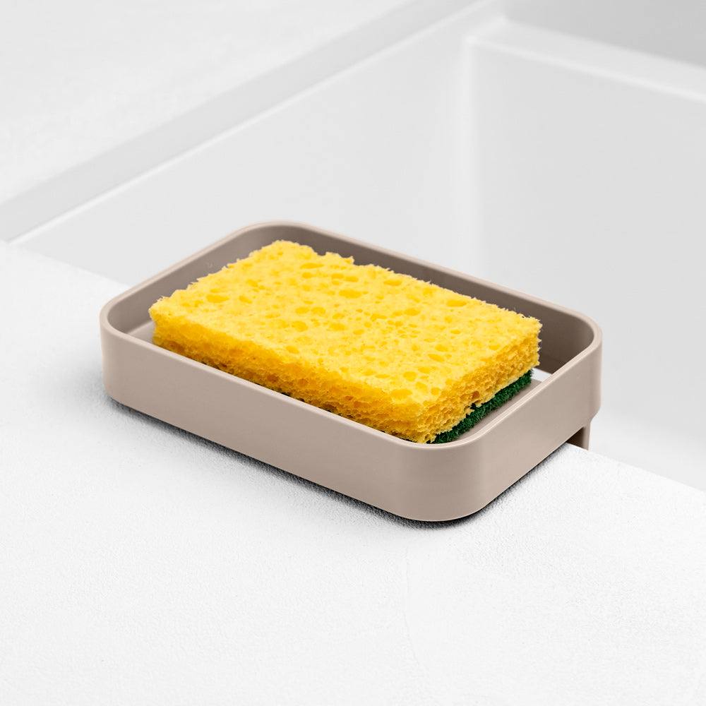 Blim Plus Italy Battigia Sponge Holder - Moka Grey