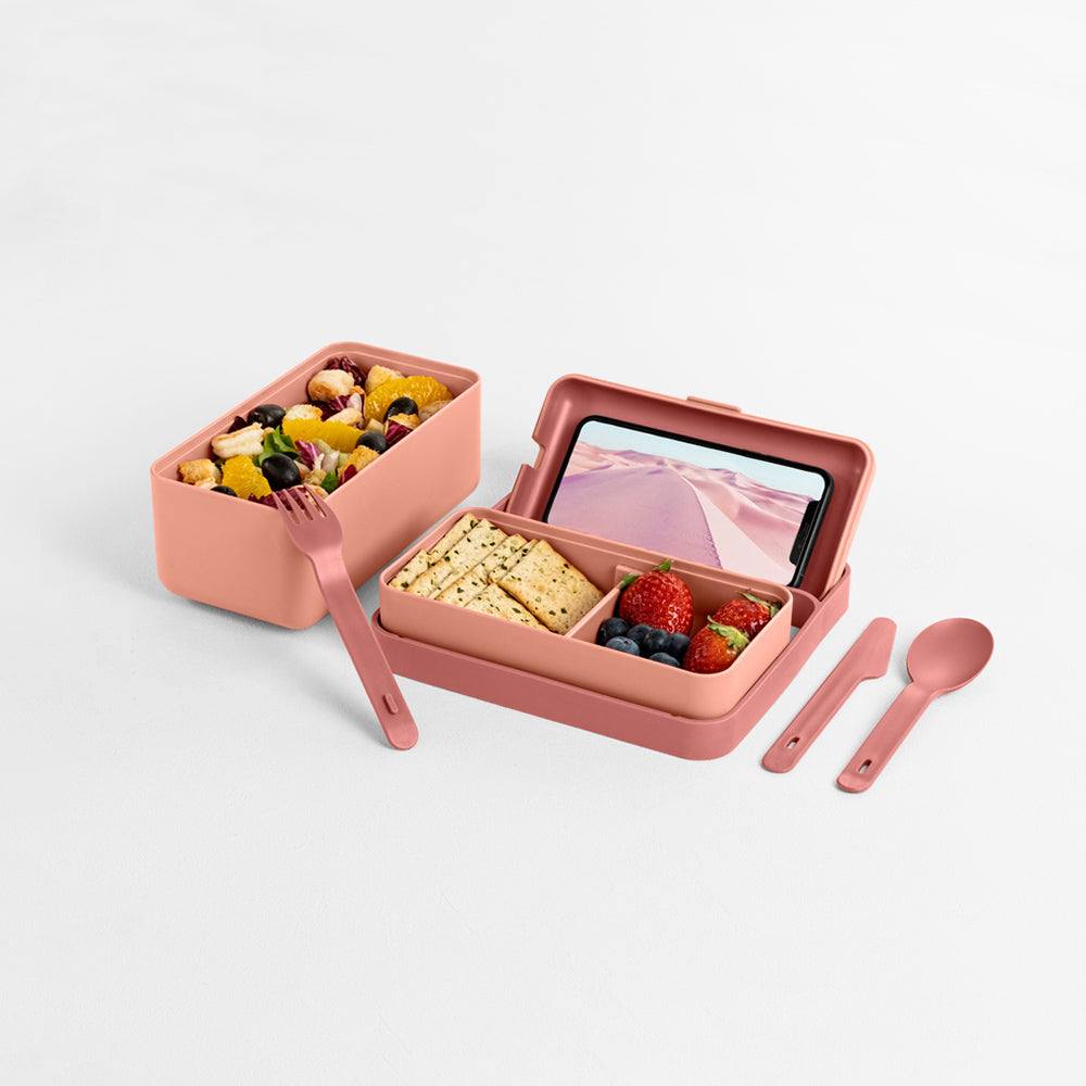 Blim Plus Italy Bauletto Lunch Box Medium - Flamingo