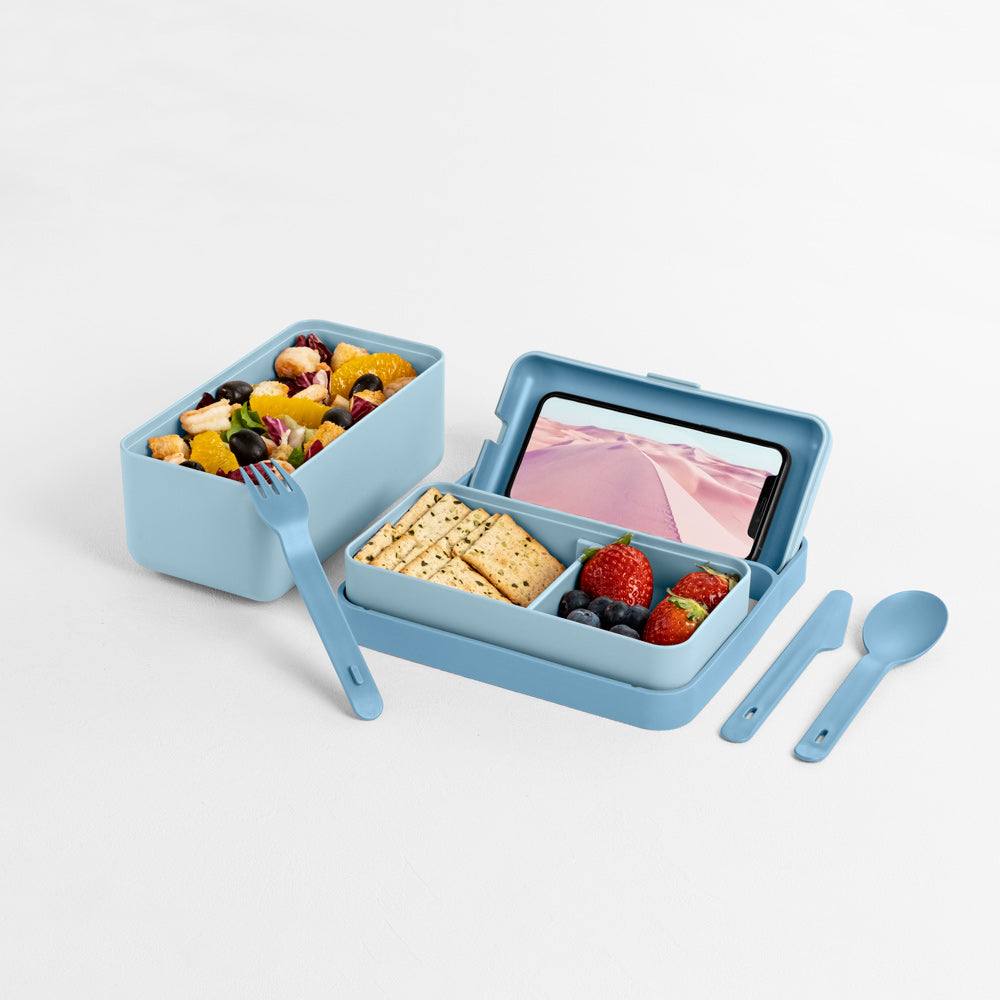 Blim Plus Italy Bauletto Lunch Box Medium - Ocean