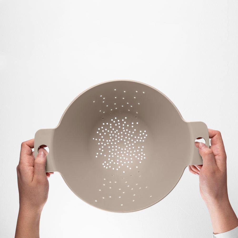 Blim Plus Italy Cosmo Colander - Moka Grey