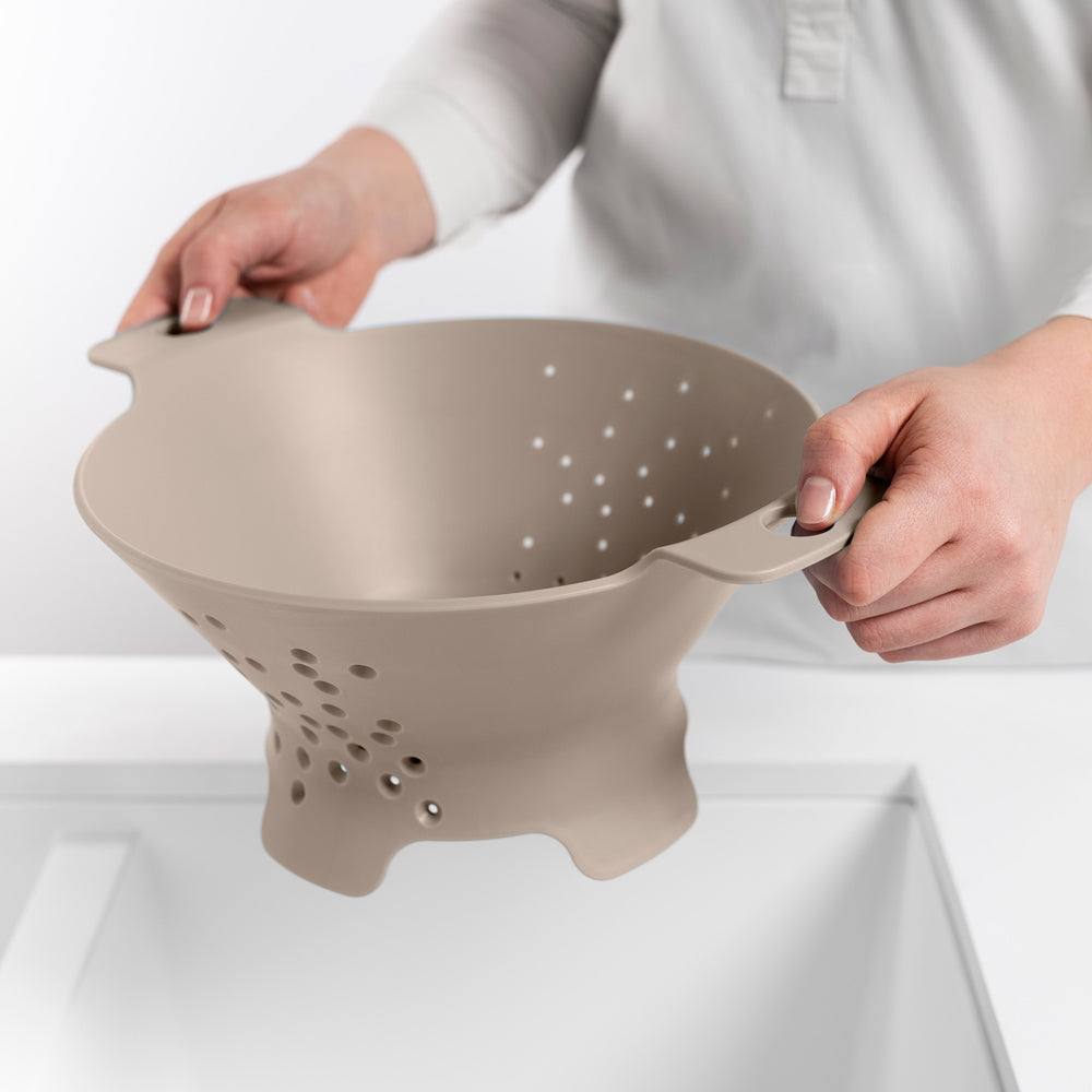 Blim Plus Italy Cosmo Colander - Moka Grey