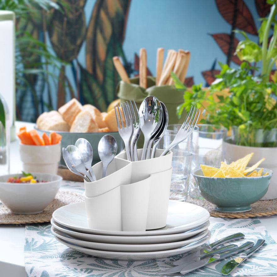 Blim Plus Italy Gocciolo Cutlery Drainer - Arctic White