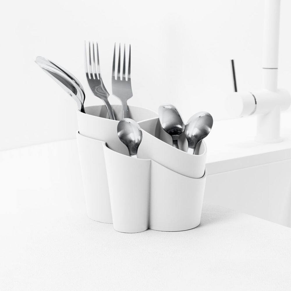 Blim Plus Italy Gocciolo Cutlery Drainer - Arctic White