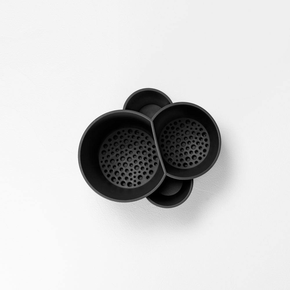 Blim Plus Italy Gocciolo Cutlery Drainer - Carbon Black