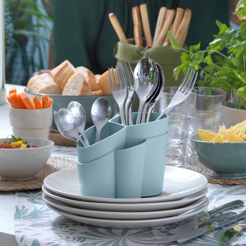 Blim Plus Italy Gocciolo Cutlery Drainer - Light Ocean