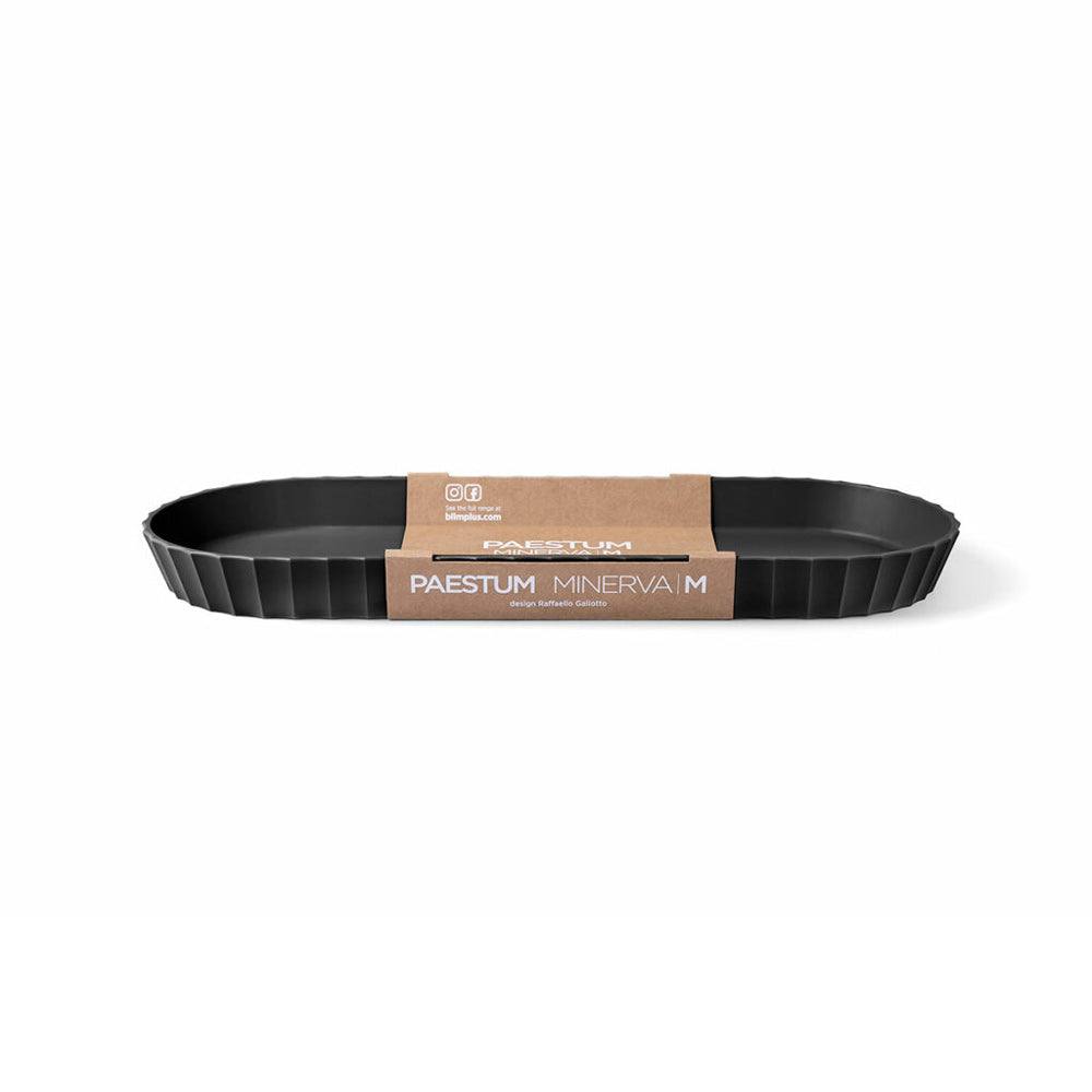 Blim Plus Italy Minerva Serving Tray Large - Carbon Black