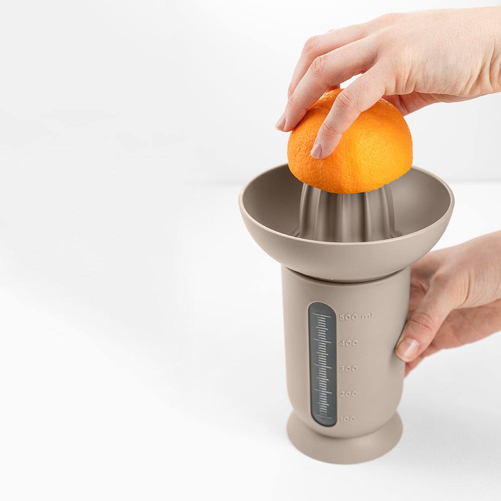 Blim Plus Italy UFO Citrus Juicer with Carafe - Moka Grey