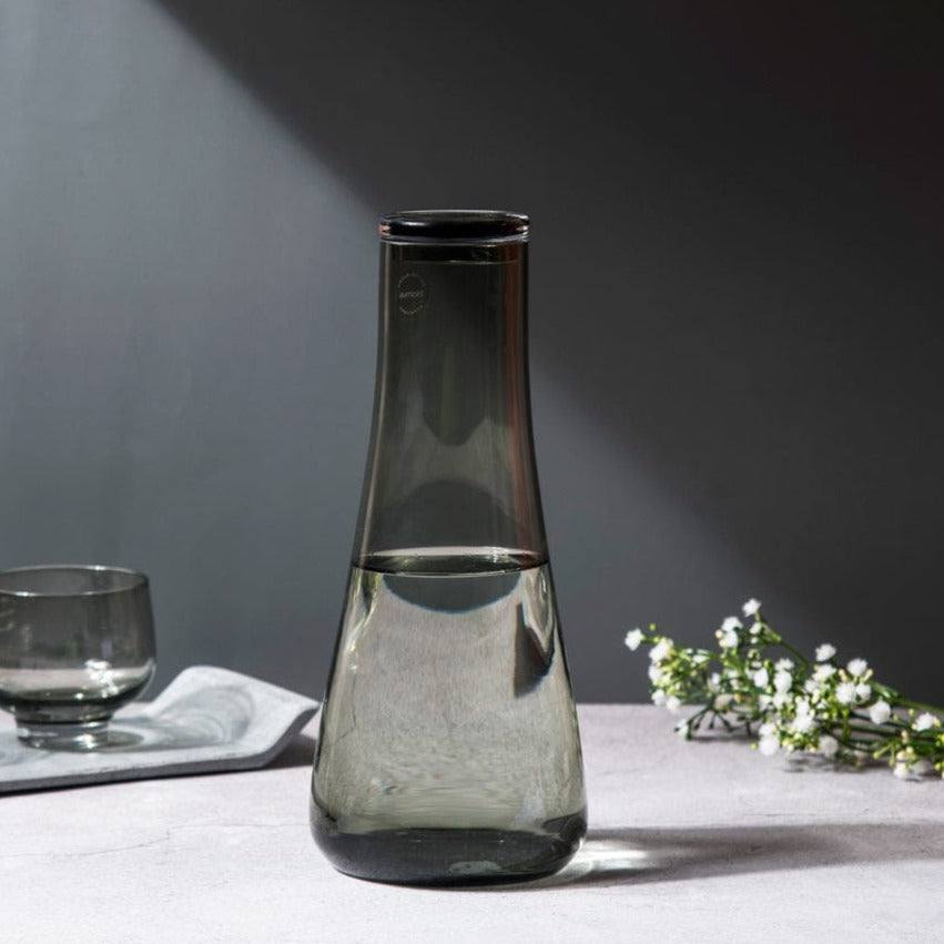 Blomus Germany Belo Water Carafe 1200ml - Smoke