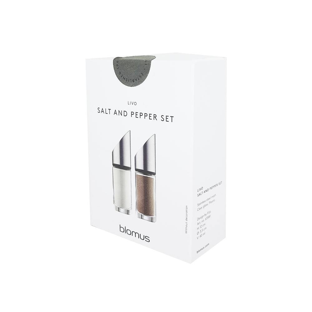 Blomus Germany Livo Salt and Pepper Set