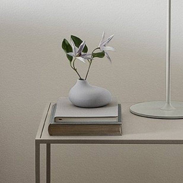 Blomus Germany Nona Porcelain Mini Vases, Set of 3 - White
