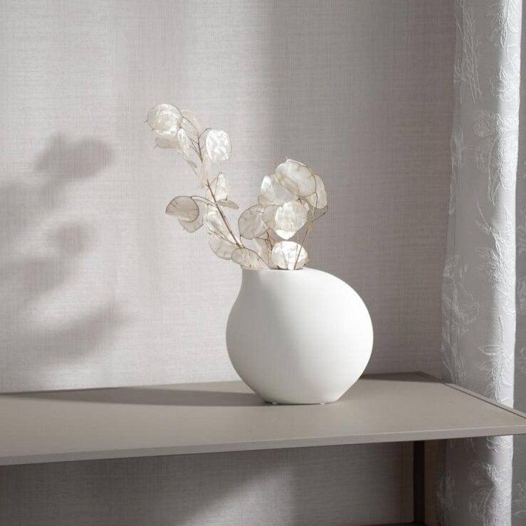 Blomus Germany Nona Porcelain Vase Medium - White