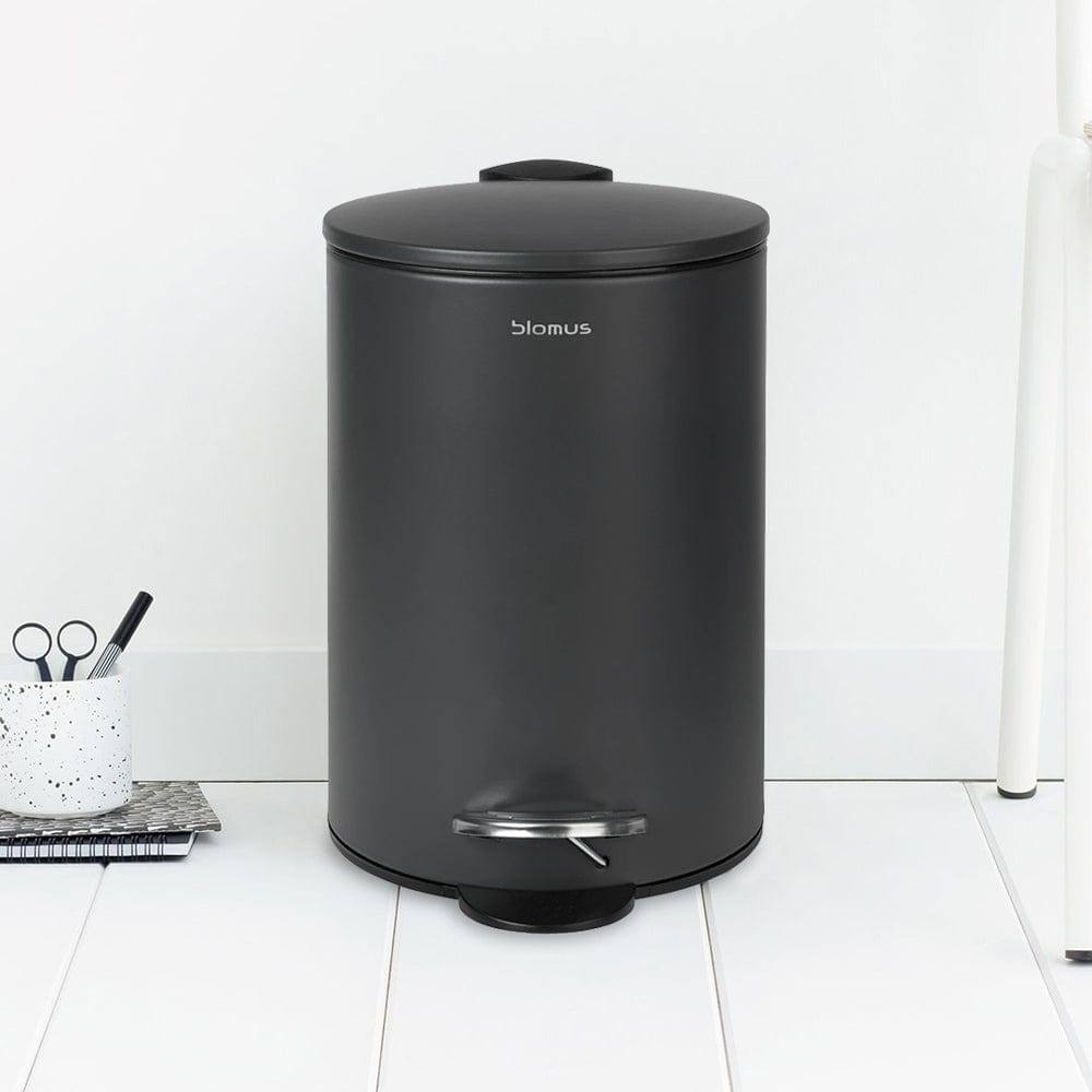 Blomus Germany Tubo Pedal Bin Medium - Anthracite