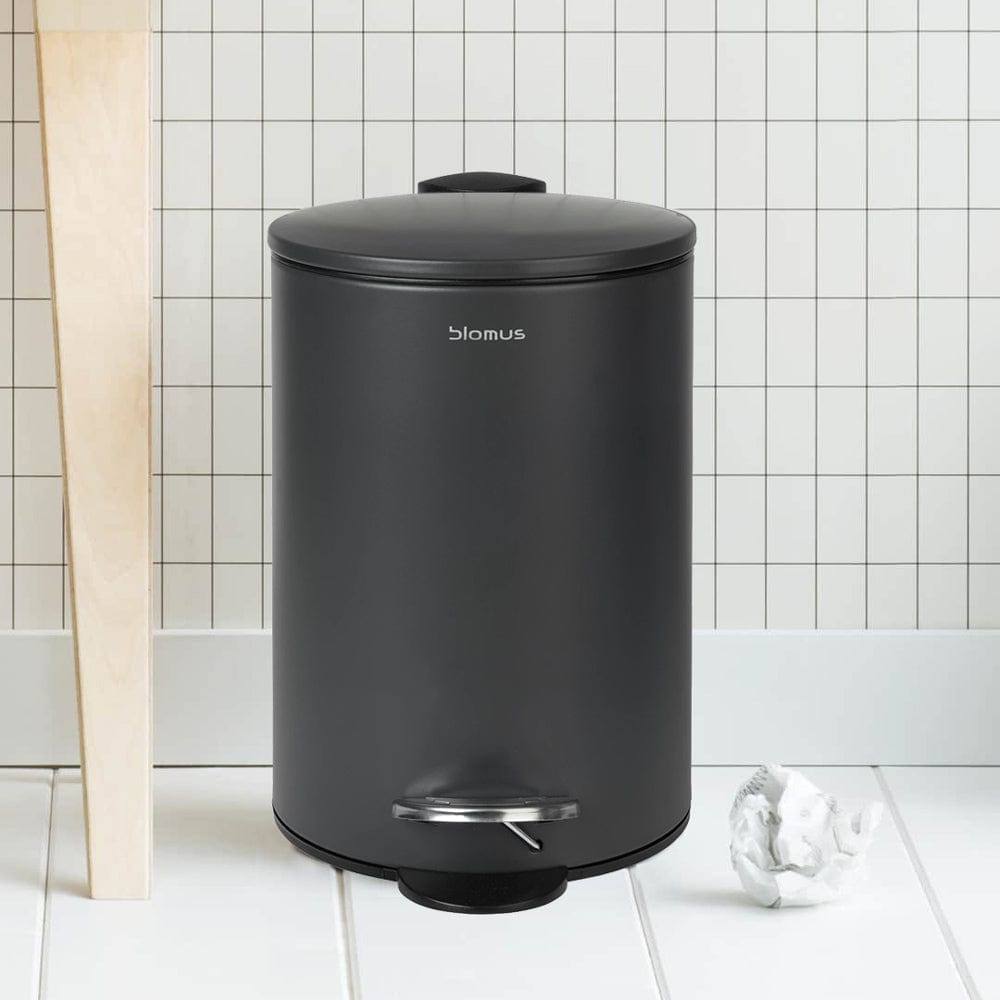 Blomus Germany Tubo Pedal Bin Medium - Anthracite