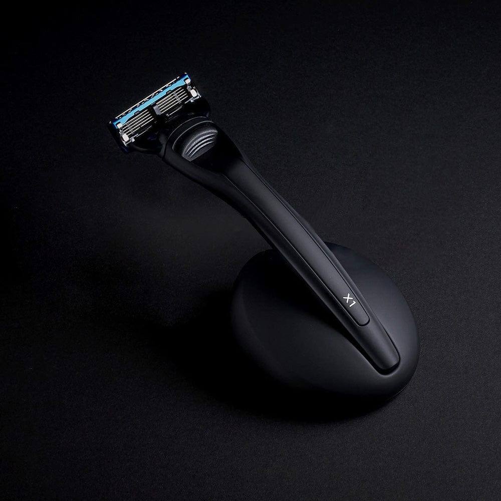 Bolin Webb X1 Fusion Razor & Stand Set - Matte Black Special Edition