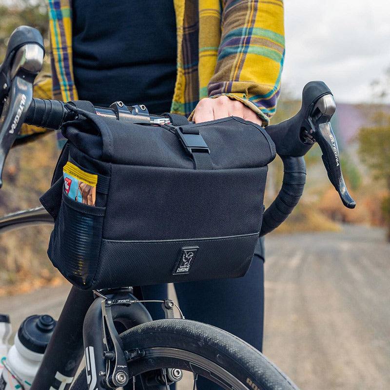 Chrome Industries Doubletrack Handlebar Sling Bag - Black