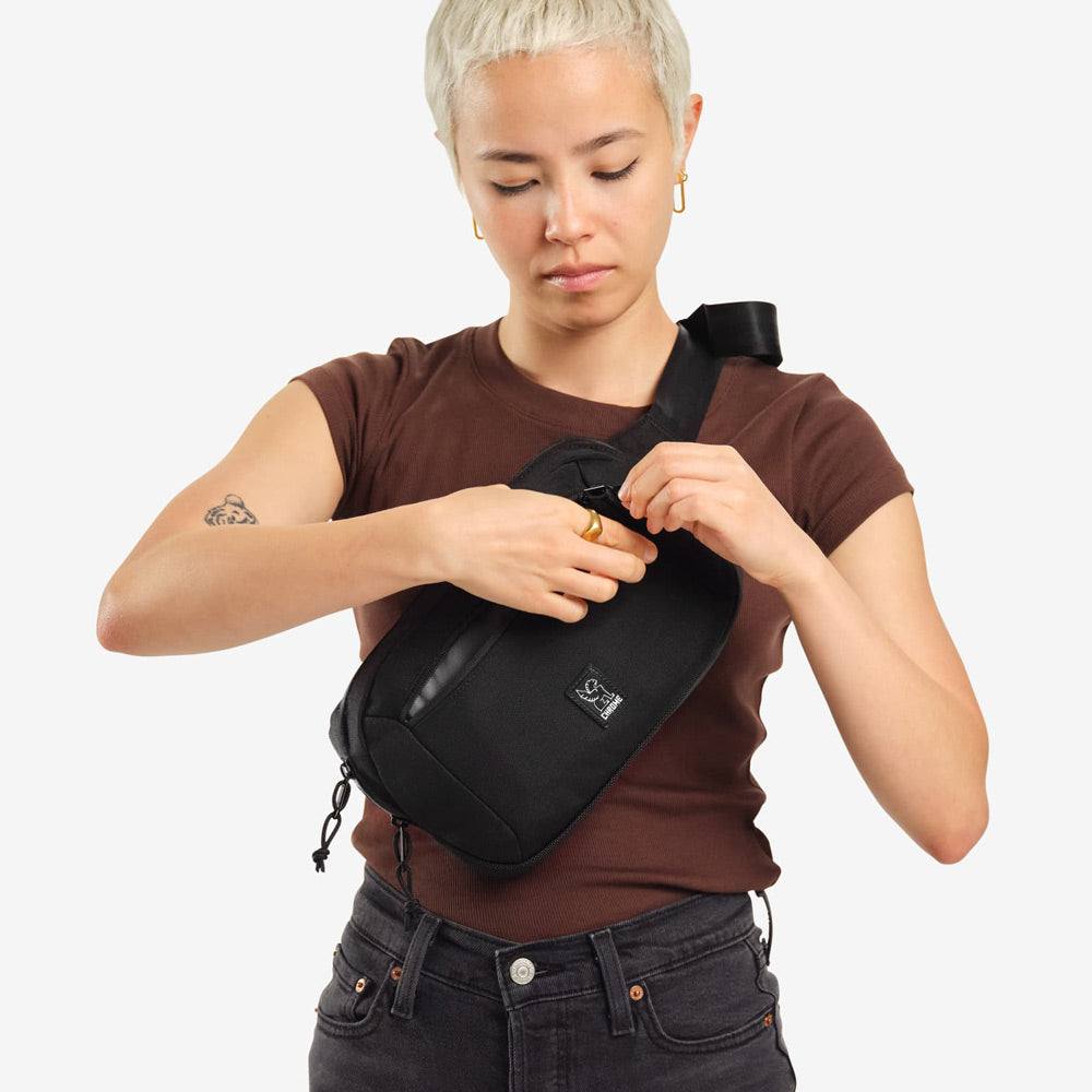 Chrome Industries Ziptop Waistpack - Black