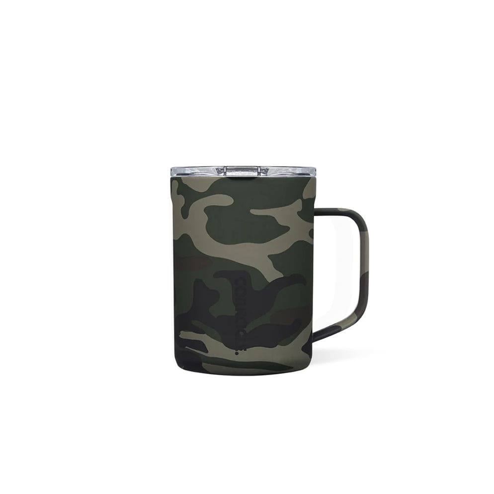 Corkcicle USA Insulated Coffee Mug - Woodland Camo