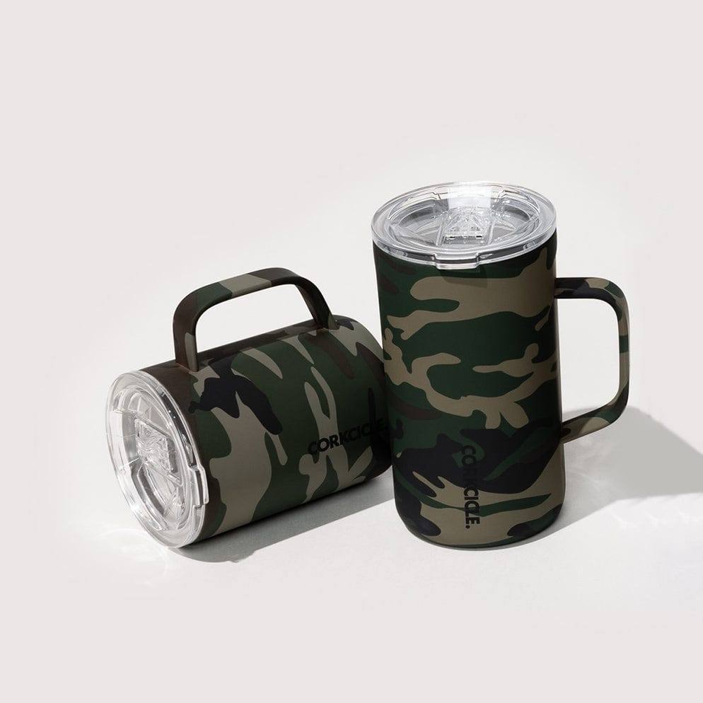 Corkcicle USA Insulated Coffee Mug - Woodland Camo