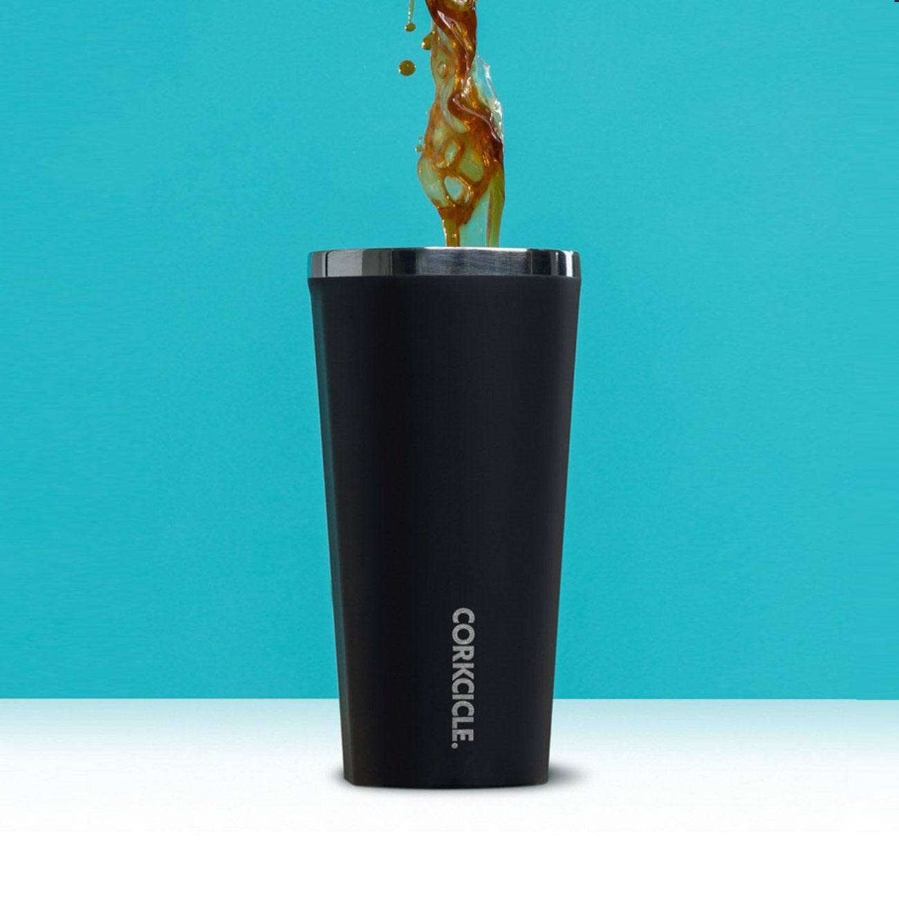 Corkcicle USA Tall Insulated Tumbler 475ml - Matt Black