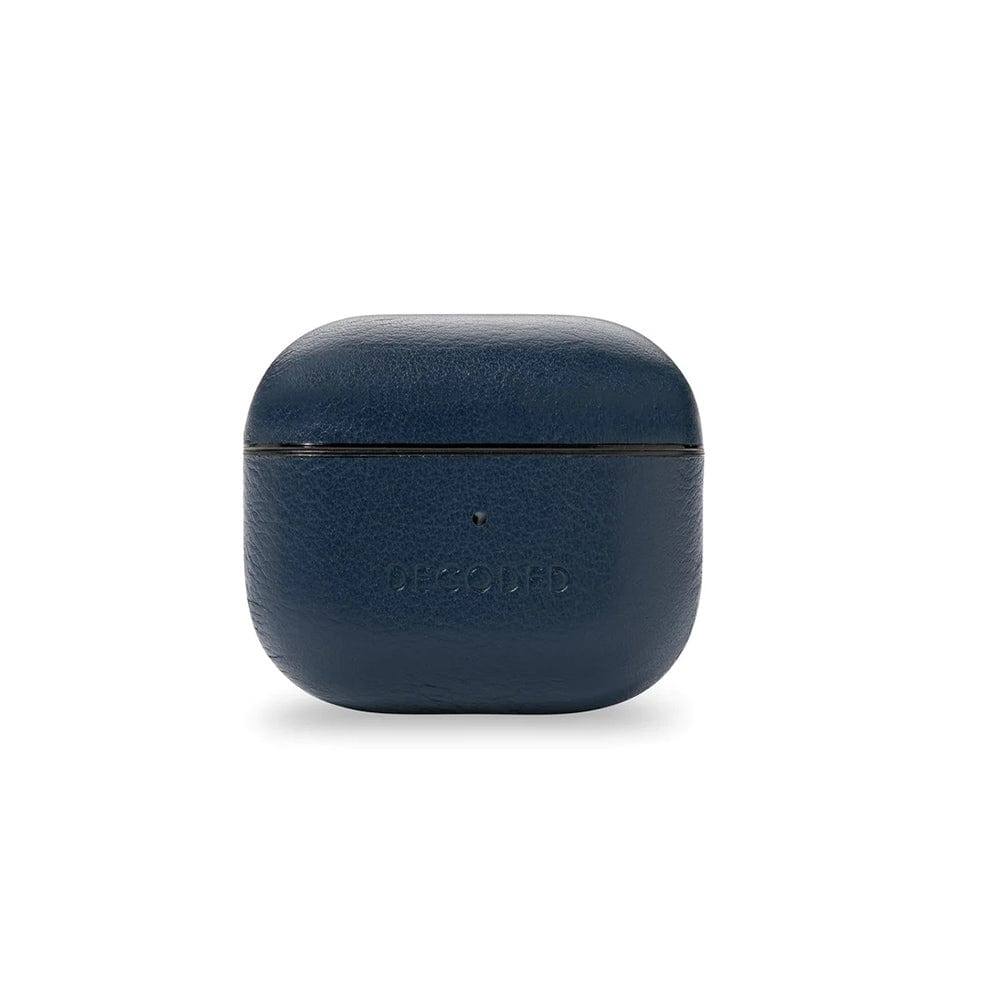 Decoded Leather AirCase for AirPods Gen 3 - Navy