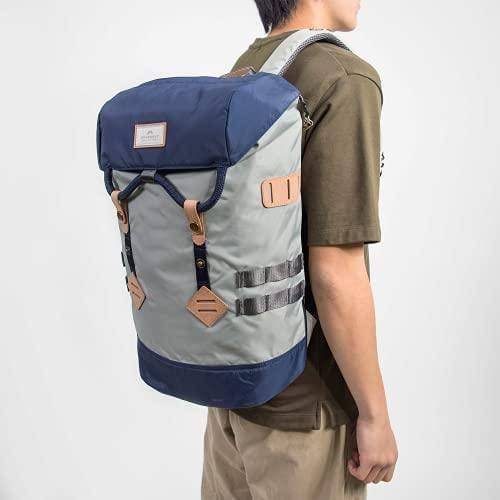 Doughnut Bags Colorado Jungle Series Large Backpack - Light Grey & Navy