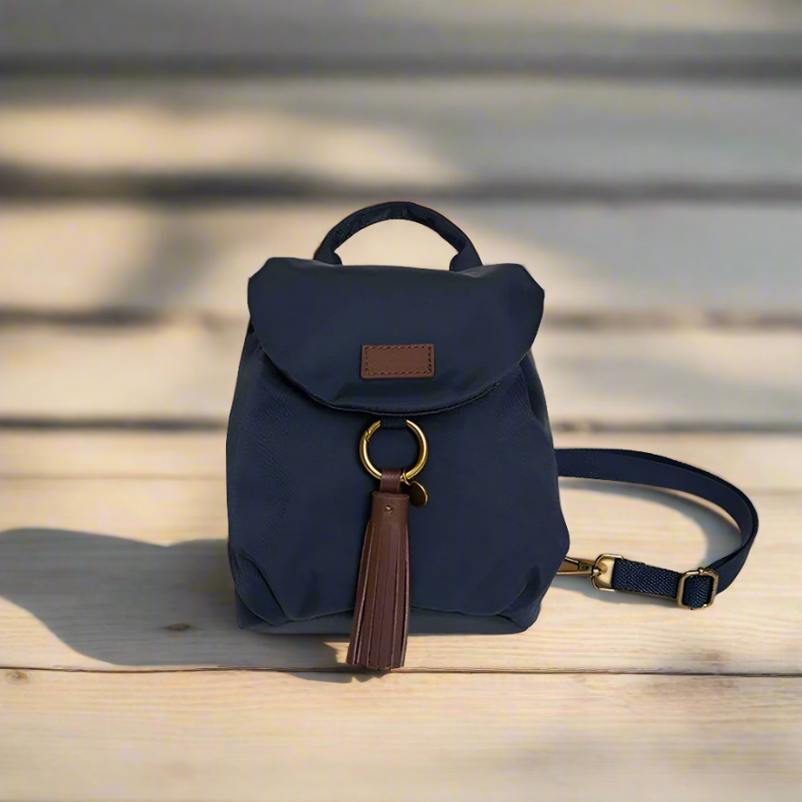 Florence Mini Backpack - Navy