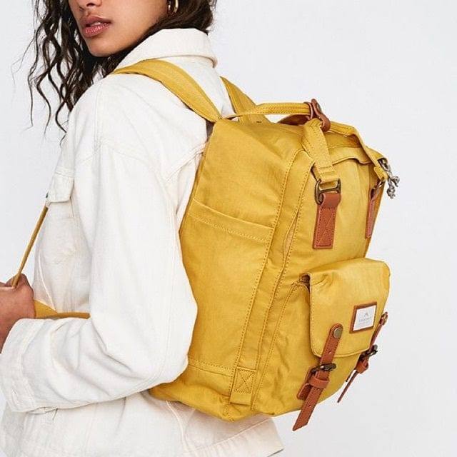 Doughnut Bags Macaroon Backpack - Mustard