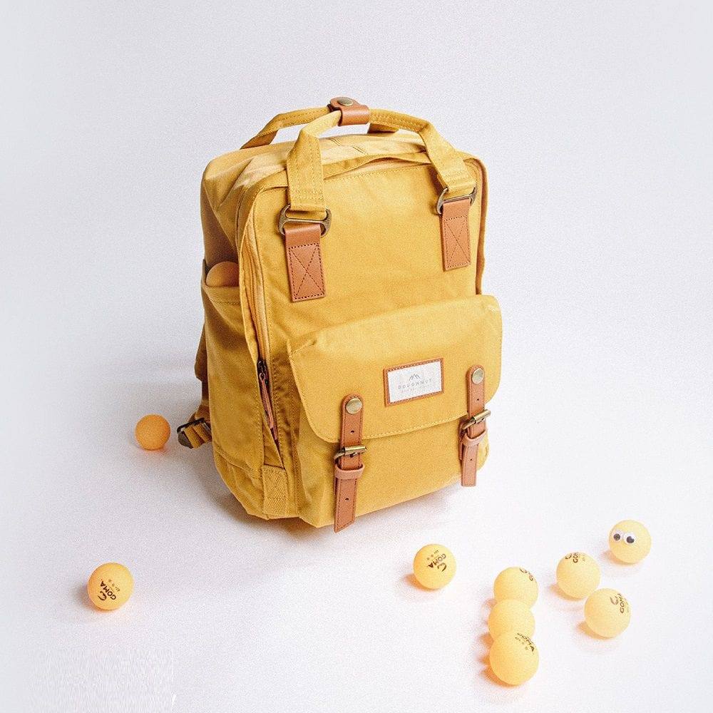 Doughnut Bags Macaroon Backpack - Mustard