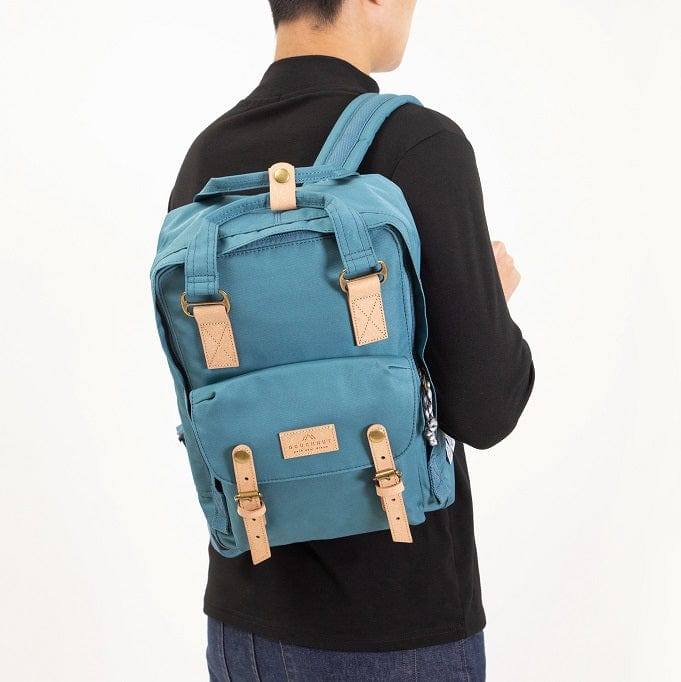 Doughnut Bags Macaroon Backpack Reborn - Denim