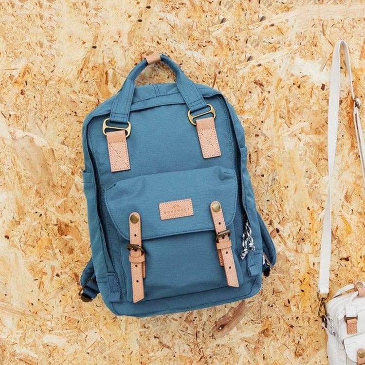 Doughnut Bags Macaroon Backpack Reborn - Denim