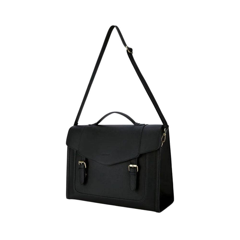 Ecosusi Julie Vintage Briefcase - Black