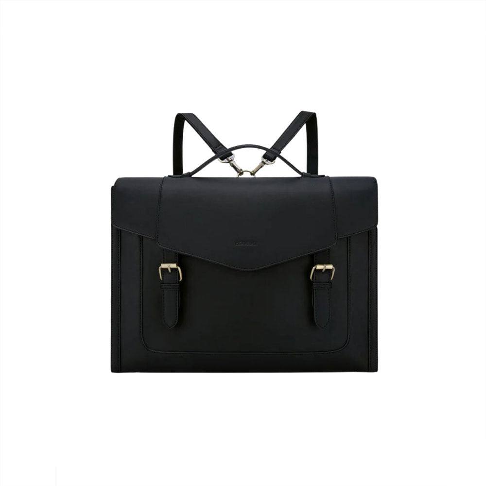 Ecosusi Julie Vintage Briefcase - Black