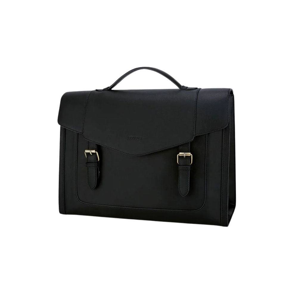 Ecosusi Julie Vintage Briefcase - Black