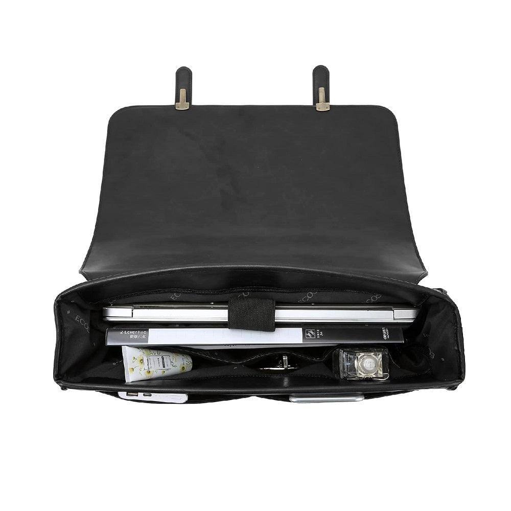 Ecosusi Vintage Bow Briefcase - Black