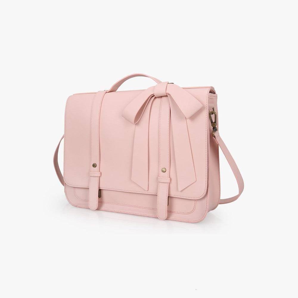 Pink discount briefcase bag