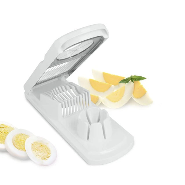 Dual Purpose Egg Slicer - White