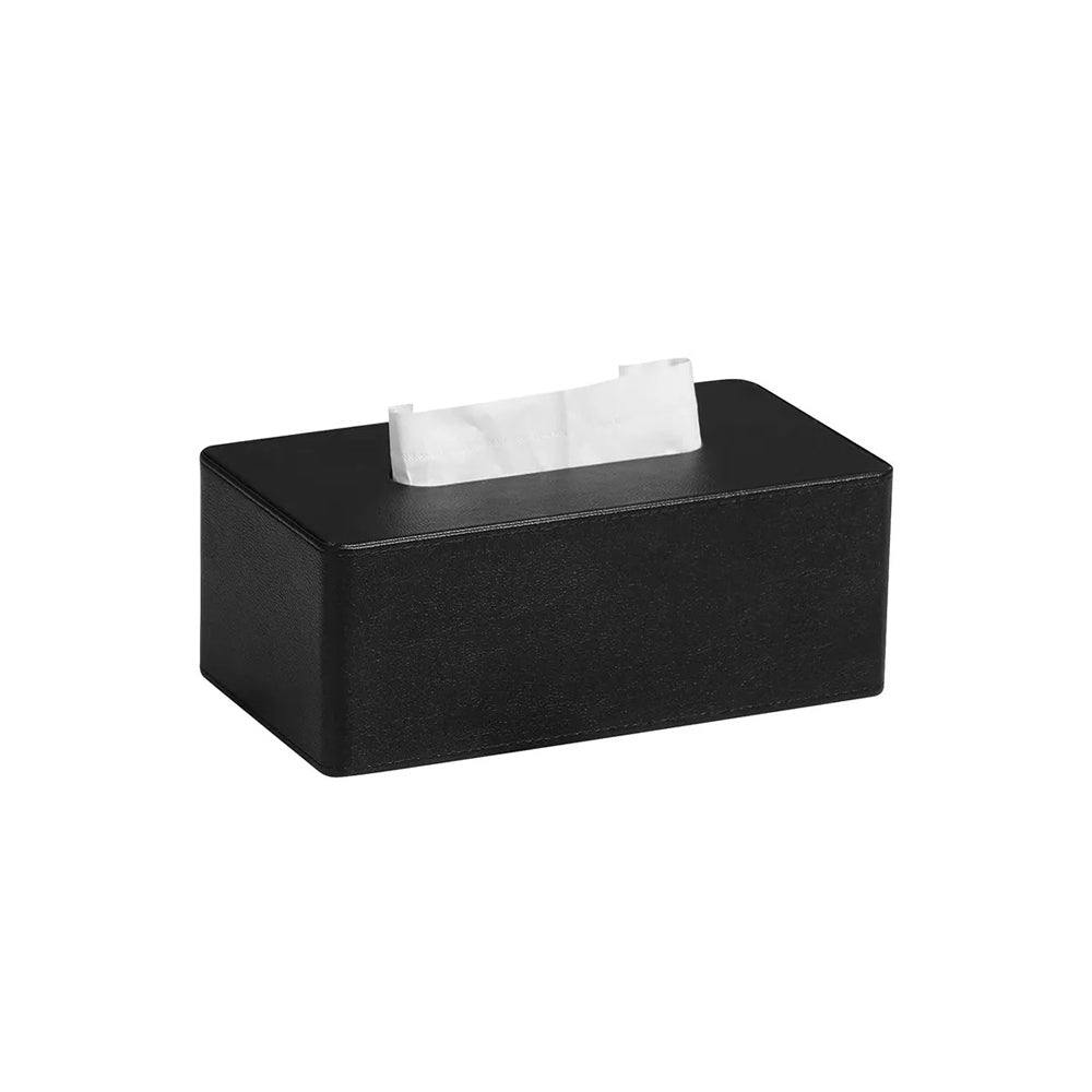Enhabit Bare Tissue Box Holder - Black