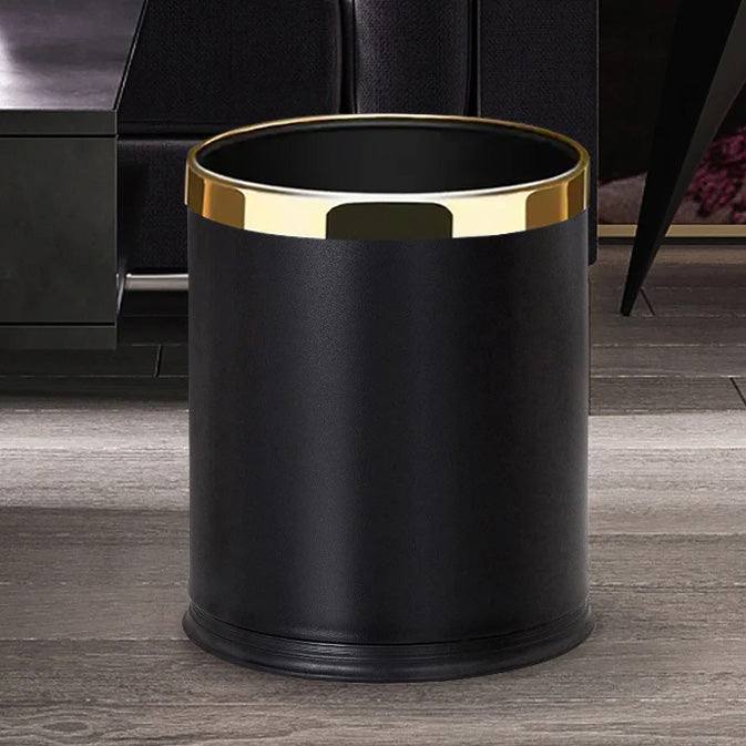 Enhabit Bare Waste Bin - Black & Gold