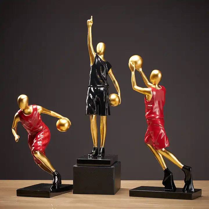 Enhabit Basketball MVP Decorative Sculpture - Black