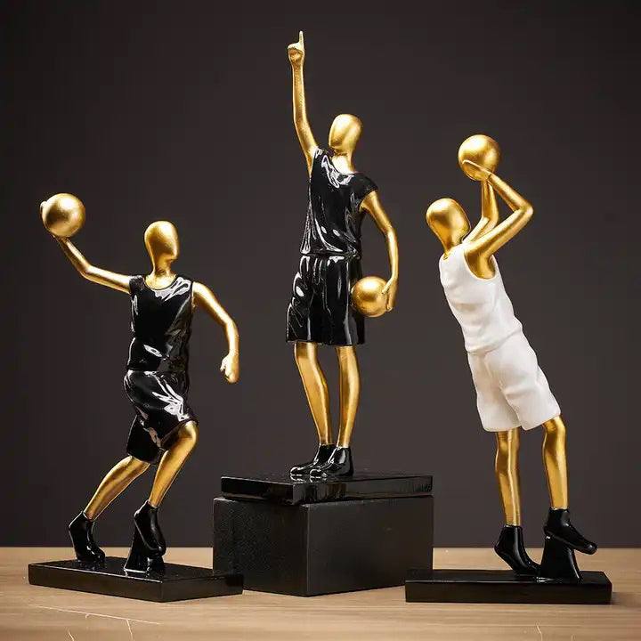 Enhabit Basketball MVP Decorative Sculpture - Black