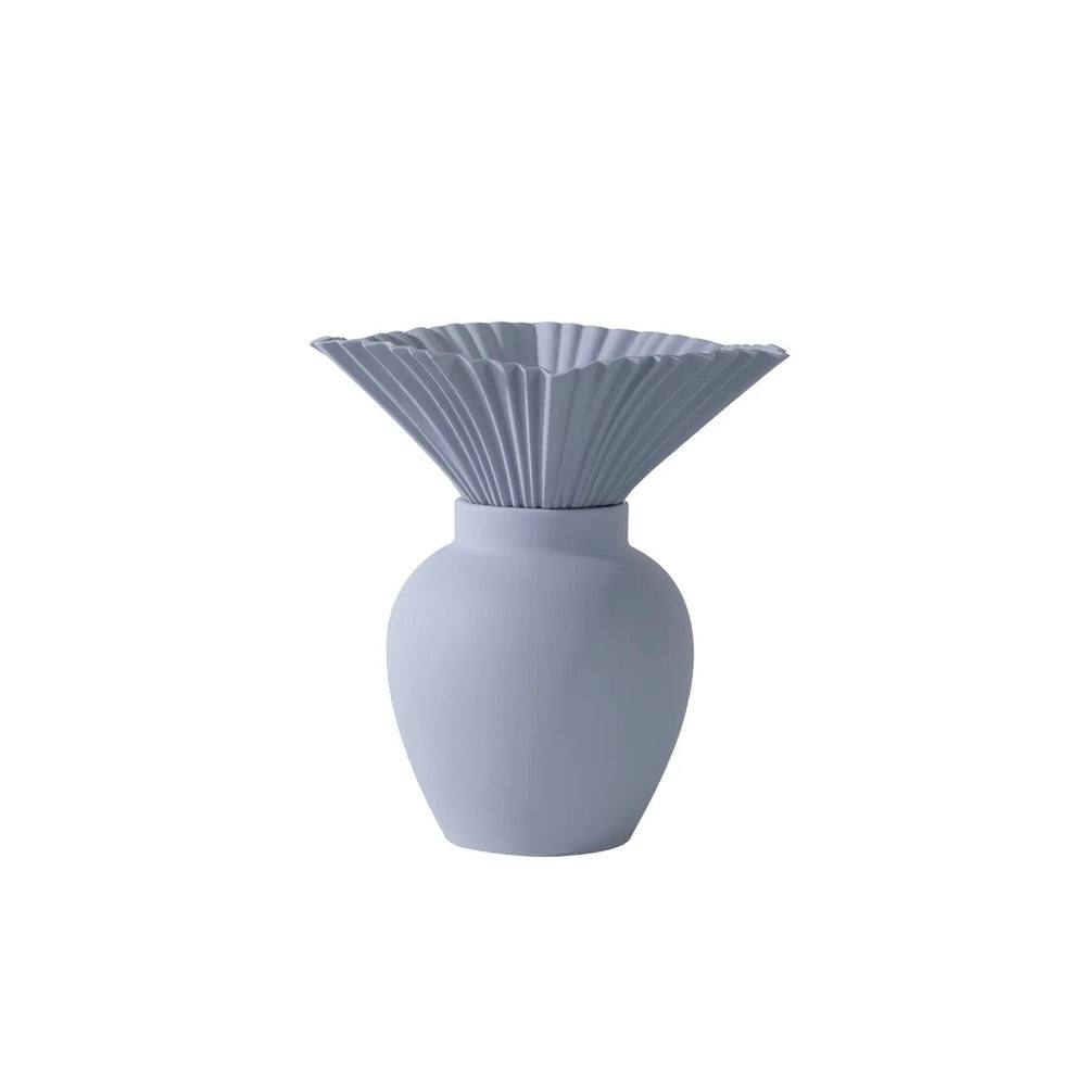 Enhabit Bouquet Porcelain Vase Large - Dusky Blue